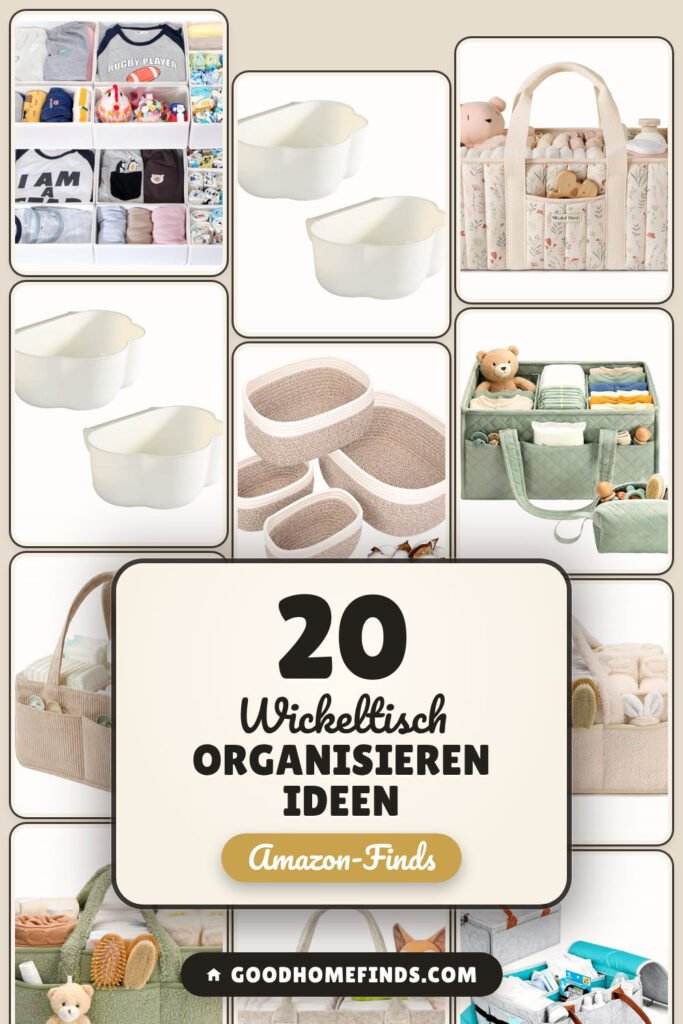 Wickeltisch organisieren Ideen: 20 Amazon-Finds, die jeden Cent wert sind
