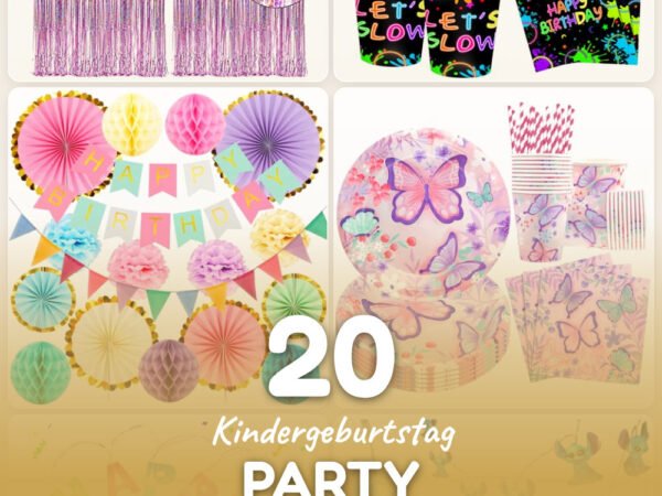 Kindergeburtstag Party Deko: 20 Amazon-Finds, die sofort Freude machen