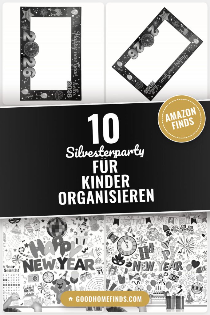 Silvesterparty für Kinder organisieren: 10 Amazon-Finds