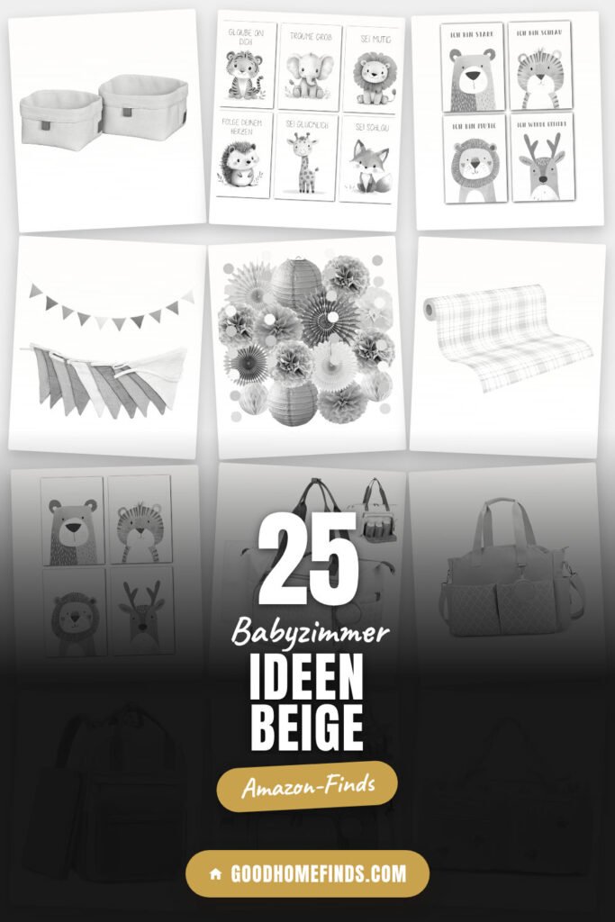 Babyzimmer Ideen Beige: 25 Amazon-Finds, die den Alltag leichter machen