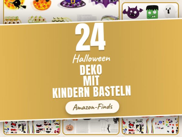 Halloween Deko mit Kindern basteln: 24 Amazon-Finds, die jeder braucht