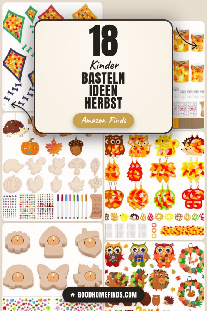 Kinder basteln Ideen Herbst: 18 Amazon-Finds, die jeden Cent wert sind