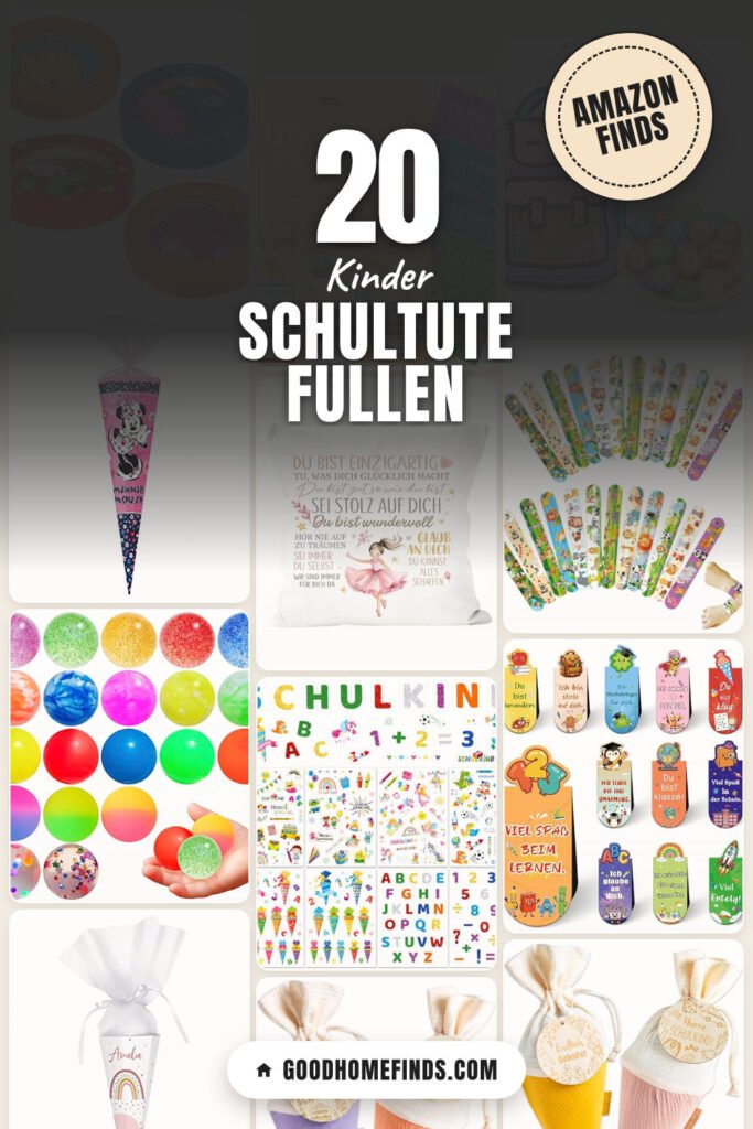 Kinder Schultüte füllen: 20 Amazon-Finds, die sofort Freude machen