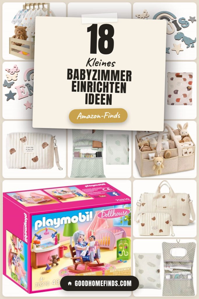 Kleines Babyzimmer einrichten Ideen: 18 Amazon-Finds