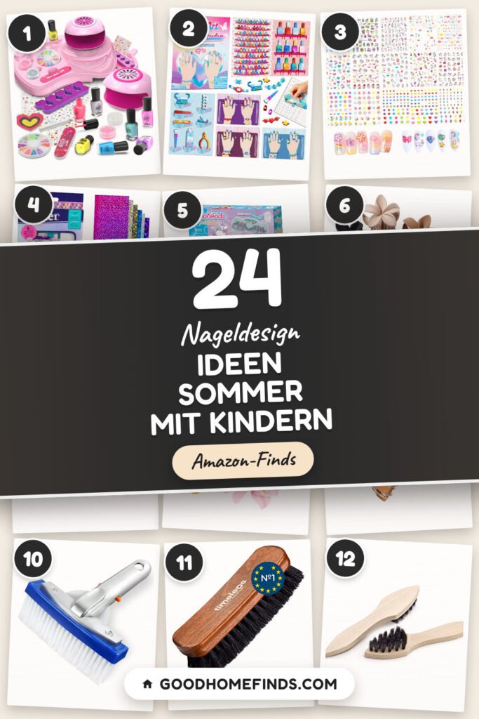 Nageldesign Ideen Sommer mit Kindern: 24 Amazon-Finds