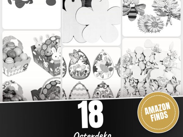 Osterdeko Tischdeko mit Kindern basteln: 18 Amazon-Finds