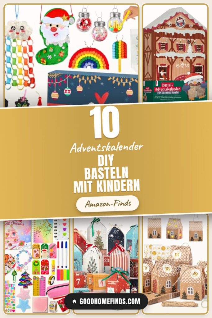 Adventskalender DIY basteln mit Kindern: 10 Amazon-Finds, die jeder braucht