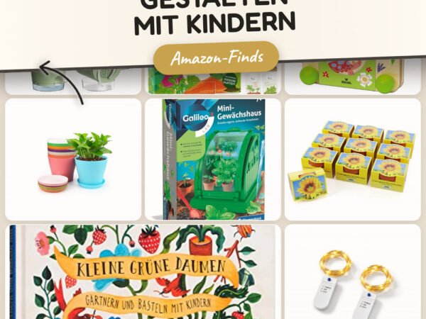 Kleinen Garten gestalten mit Kindern: 25 Amazon-Finds