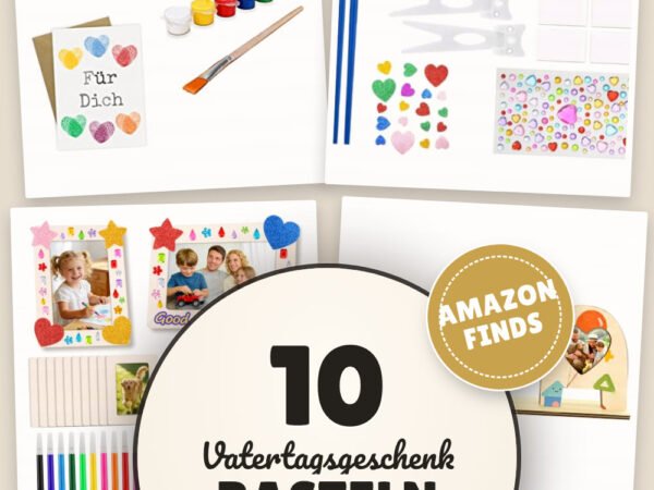 Vatertagsgeschenk basteln Kleinkind: 10 Amazon-Finds