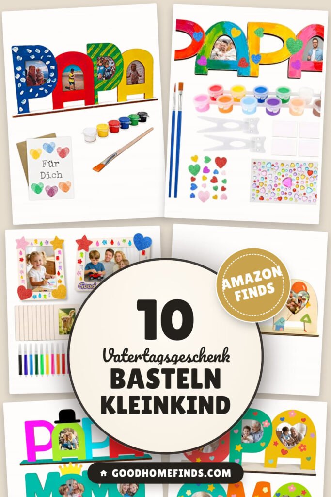 Vatertagsgeschenk basteln Kleinkind: 10 Amazon-Finds
