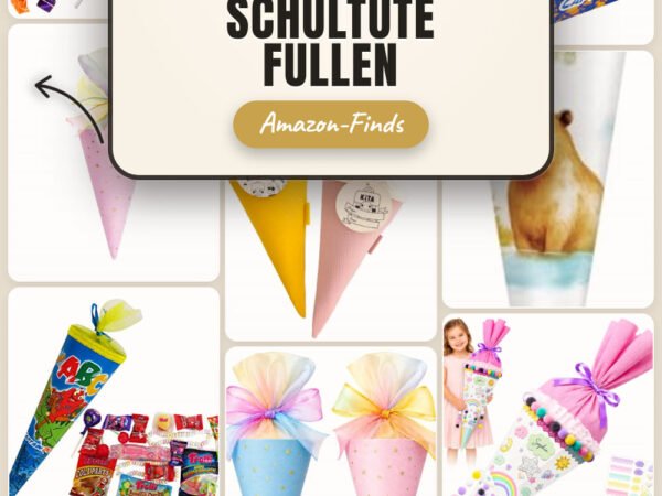 Kleine Schultüte füllen: 18 Amazon-Finds, die du lieben wirst