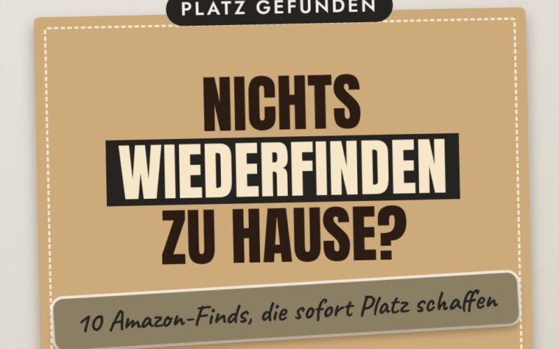 Haushalt-Gadgets: 10 Amazon-Finds, Ordnung und Zeit sparen
