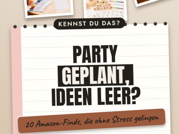 Babyparty Ideen Deko: 20 Amazon-Finds, die sofort Freude machen